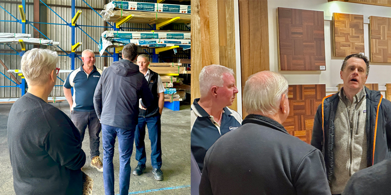 GOVERNMENT TOURS TIMBER INDUSTRY